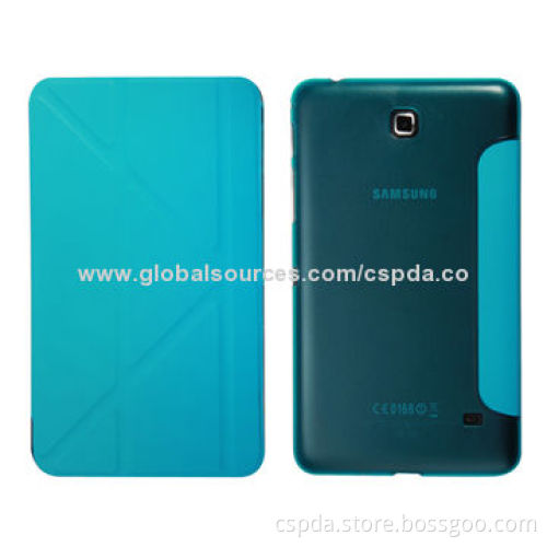 Hot Selling Ultra-slim Back Stand Cases for Samsung Galaxy Tab 4, 7-inch, OEM Orders Welcomed